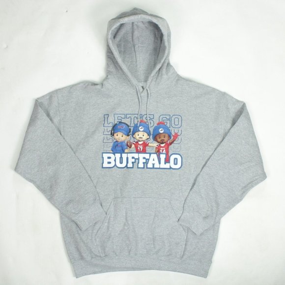 Buffalo Bills Fisher Price Little People Allen Diggs McDermott Hoodie Pick Size - Picture 1 of 7